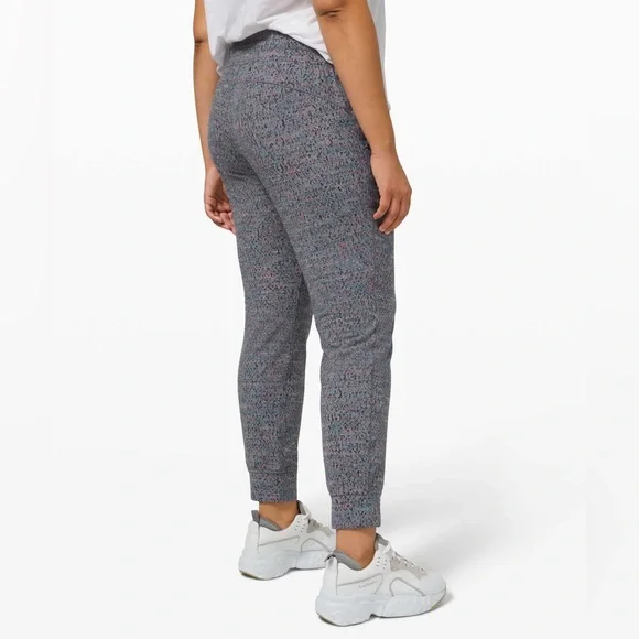 Lululemon Ready to Rulu Jogger•Neon Tweed Jacquard Battleship Electric Coral•12 - Picture 7 of 16